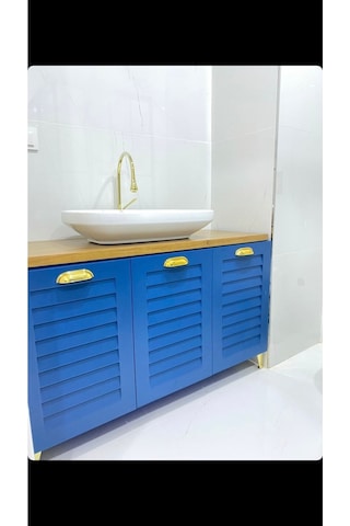 İsaoğlu Yapı Parlak Gold Drop Design Mutfak Ve Banyo Bataryası Altın Eviye Musluğu Altın Lavabo Bataryası Gold
