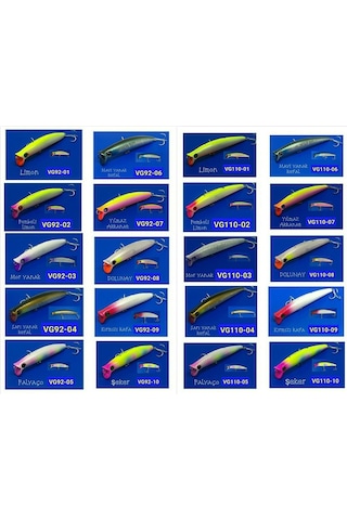 Ege Fısh V Gaga 92Mm 15.5 Gr Maket Balık