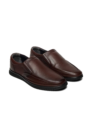 Bestello Bağcıksız Poli Taban Comfort 011-201-24y Erkek Ayakkabı Kahve