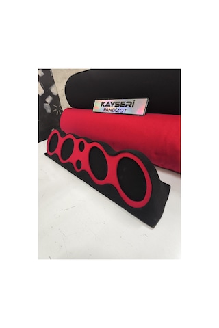 Kayseri Pandizot Oval Üniversal Pandizot Dik Cadde Tipi Kırmızı Çerçeveli 4 Oval 2 Tiz Polyesterli Elyaflı 115 Cm Uzunluk 28cm Yükseklik 25 Cm Genişlik