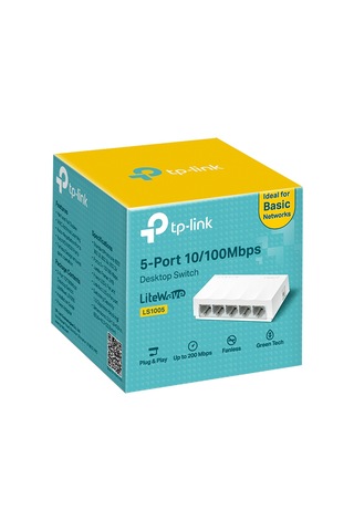 Tp-link Ls1005 5 Port Ethernet Switch 10-100 Mbps İnternet Switch