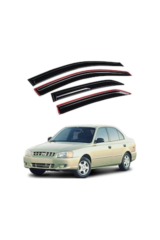 Hyundaı Accent Milenyum Mugen Tip Cam Rüzgarlığı