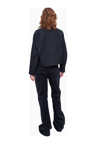 A.p.c Becca Jacket Su Itici Kısa Kesim Kadın Ceket Koyu Lacivert