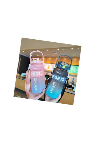 Sport Su Matarası 1600 Ml Bpa İçermez Alk2962 Evimdeyokyok Çok Renkli