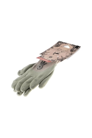 Rostaıng Boho Eldiven Bahçe Eldiveni Bej , Boz Kahverengi