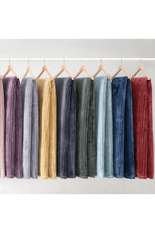 Yataş Bedding Holly Wellsoft Battaniye (Çift Kişilik) - Gri