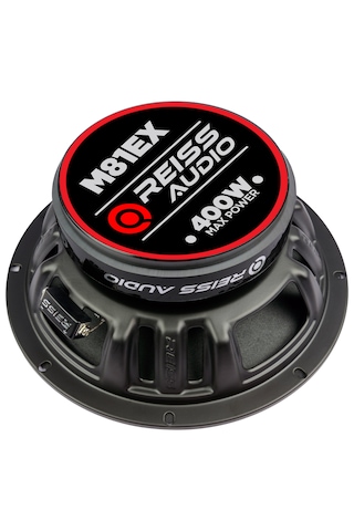 Rs-m81ex Çifti 800wat -400w Rms En Iyisini Isteyenlere 20 Cm Oto Midrange Hoparlör Kapaklı