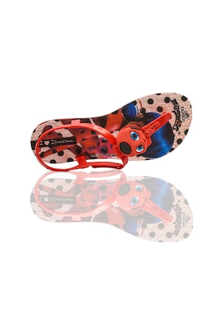İpanema Ladybug Çocuk Sandalet Kırmızı/Siyah 30/35 WPP0273 Kırmızı - Siyah