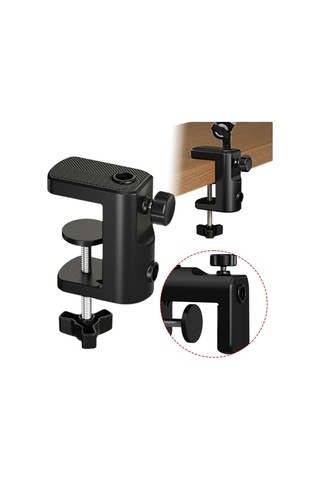 Homyl Masa Montaj Kelepçesi Mikrofon Standı İçin Sağlam 80x45x88mm
