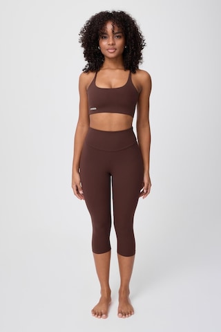 Hıghrıse Comfortflex Yüksek Bel Kapri Spor & Aktif Yaşam Taytı-2837 Kahverengi