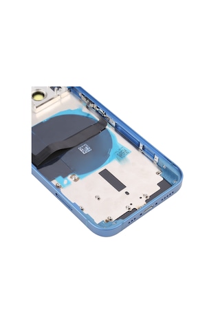 Teknonet Apple Uyumlu iPhone 13 Boş Kasa - Mavi Mavi