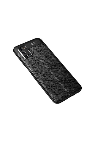 Oppo A52 Kılıf Zore Niss Silikon Kapak Siyah