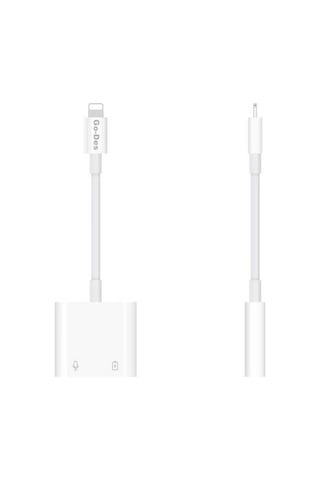 Go Des GD-OR881 Lightning 3.5 mm Aux Kulaklık ve Şarj Dönüştürü Adaptör Ses Adaptörü - ZORE-257772