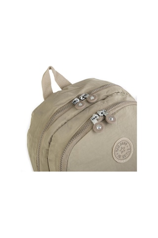 Nas Bag Kadın Sırt Çantası Zararlı Kimyasal İçermez Waterproof Vizon