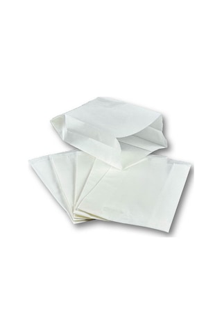 5 Kg Küçük Boy Yağlı Kese Kağıdı, Hediye Paketi 12x20cm Beyaz Renk