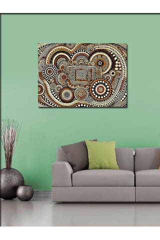 Kanvas Tablo Aborjin Soyut Sanat 70cmx100cm