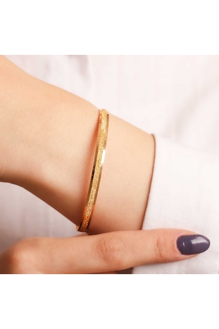 10 Gr Gram 22 Ayar İşçiliksiz Kum Tanesi Bilezik