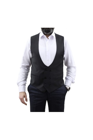 Mentor Regalo Kruvaze Yelek Siyah 50188