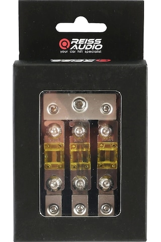 Reiss Sigortalı Blok Dağıtıcı Reiss 1 Giriş 3 Çıkış Sigortalı Kablo Dağıtıcı Blok