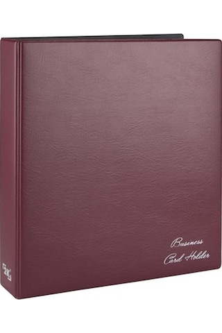 Kartvizit Albümü 8 Sıralı 192 Kartlık 25x26,5 Cm