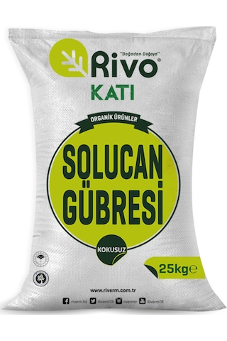 Riverm'Den 25KG Rivo Katı Solucan GüBresi