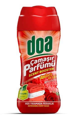 Doa Granül Çamaşır Parfümü & Çamaşır Yumuşatıcı Amber Ve Gül 3 X 210 Gr 3'lü Set