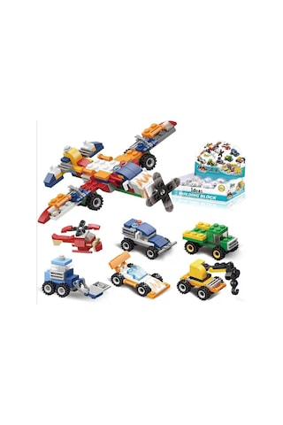 Kızılkaya İdeas Lego Araçlar 2in1 6 Lı Set 166 Parça Sm207b Gko