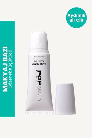 Pop Beauty Aydınlık Veren Gözenek Küçülten Makyaj Bazı, Primer, Nemlendirici