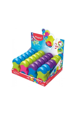 Maped Loopy Kalemtraş Renkli Silgili 049121