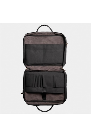 Çantaş Retro Kanvas 35x23 Evrak Ve Laptop Çantası 13 İnç Siyah
