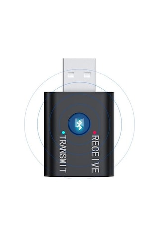 Ally 32597 2in1 Bluetooth 5.0 Mini USB Adaptör + Fm Transmitter
