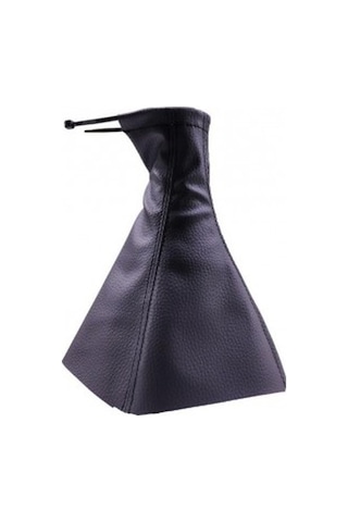 Mercedes W124 Kasa E200 Uyumlu Vites Körüğü Siyah Deri Siyah Dikiş