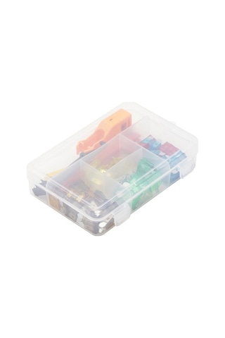 Novahub 60 Parçalı Sigorta Seti - 5 Böl. Plastik Kutu & Test Cihazı - 7 Amper Sigortalar