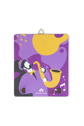Anadoliamağazacılık Mor Müzisyen Dekoratif Askılık Diğer