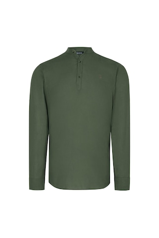 G983 Dewberry Hakim Yaka Erkek Gömlek-haki Haki