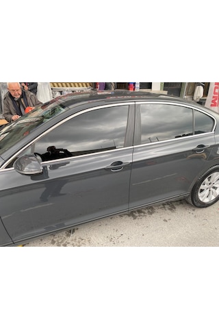 Vw Passat B8.5 Cam Çerçevesi Krom 8 Parça 2019 ve Sonrası