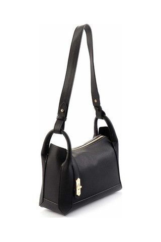 Siyah Kadın Postacı Çanta C06619623309 Siyah