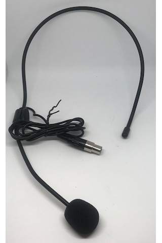 Headset Kafa Mikrofonu 3 Pin Mini Dın Canon Jak Fişli Osawa W3