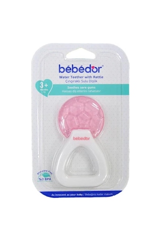 Bebedor 520 Çıngıraklı Sulu Dişlik - Pembe