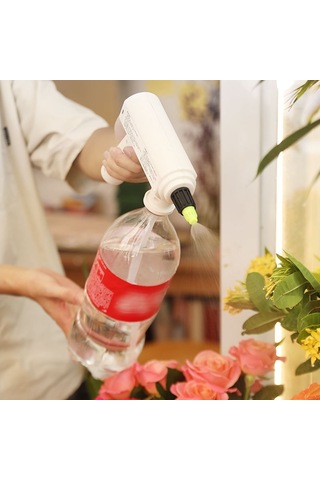 Şarj Edilebilir Elektrikli Sulama Başlığı Yağmurlama Püskürtücü-çift Düğme