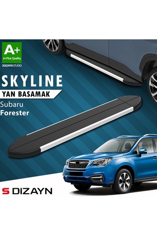 S-dizayn Subaru Forester 4 Skyline Aluminyum Yan Basamak 183 Cm 2012-2019 A+ Kalite