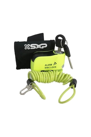 Sxp Mda02 Alarmlı Disk Kilit Neon Yeşil