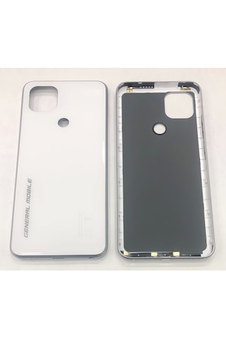 General Mobile Gm 22 G312 Kasa Arka Kapak Pil Kapağı Beyaz