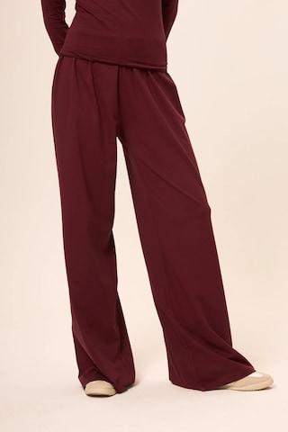 Zoor Ultra Soft Penye Modal Pantolon Bordo