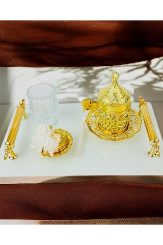 Promise Beyaz Söz Tepsisi Gold Gold