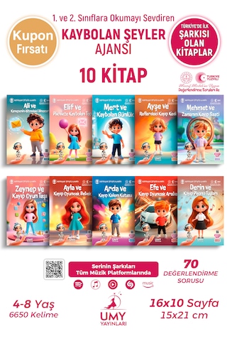 Umy Yayınları 40 Kitaplık Mega Gelişim Seti - Okul Çağındaki Çocuklar İçin Kapsamlı Duygusal Zekâ Eq Ve Dikkat Güçlendirme Kütüphanesi