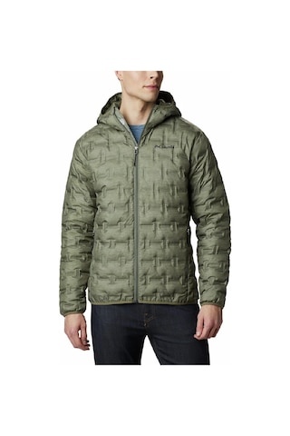 Columbia Delta Ridge Down Hooded Erkek Haki Kapüşonlu Mont WO0954-397