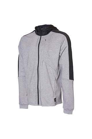 Hummel Hmltropper Zip Hoodie Erkek Günlük Ceket 921567-2006 Gri 921567-2006 Gri