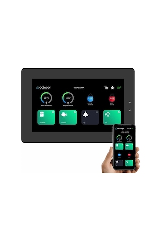 Octoopi Van B7001 7 İnç Dijital Akıllı Karavan Kontrol Paneli