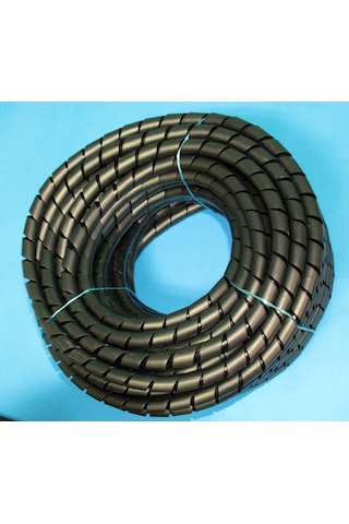Kablo Sarıcı Koruyucu Spiral No 8- 32 Mm Siyah Rulo 25 M